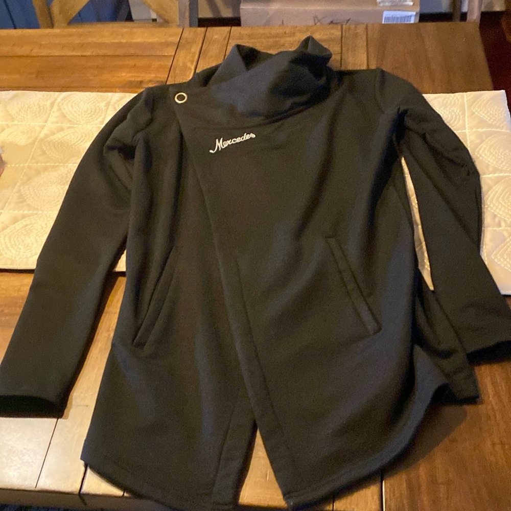 Sweater with Merceds logo